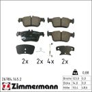 Bremsbelagsatz, Scheibenbremse 26784.145.2 Bremsbelagsatz, Scheibenbremse 26784.145.2
