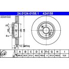 ATE Bremsscheibe 24.0124-0158.1