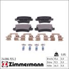 Zimmermann Bremsbelagsatz, Scheibenbremse 24086.155.2