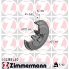 Zimmermann 2 x ZIMMERMANN Bremstrommel 440.1834.00