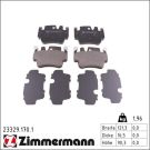 Zimmermann Bremsbelagsatz, Scheibenbremse 23329.170.1