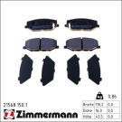 Zimmermann Bremsbelagsatz, Scheibenbremse 21568.150.1 Zimmermann Bremsbelagsatz, Scheibenbremse 21568.150.1
