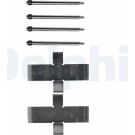 Delphi Zubehörsatz, Scheibenbremsbelag LX0107