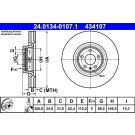 Bremsscheibe 24.0134-0107.1