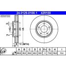 Bremsscheibe 24.0129-0100.1