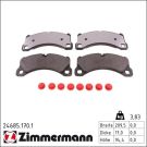 Zimmermann Bremsbelagsatz, Scheibenbremse 24685.170.1