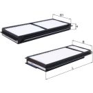 Knecht Filter, Innenraumluft LA 346/S
