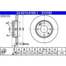 Bremsscheibe 24.0313-0185.1