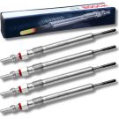 4x BOSCH 0 250 403 009 Glühkerze 4,4V M10 x 1, Drahtglühkerze, Länge: 130 mm, Duraterm 4x BOSCH 0 250 403 009 Glühkerze 4,4V M10 x 1, Drahtglühkerze, Länge: 130 mm, Duraterm