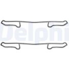 Delphi Zubehörsatz, Scheibenbremsbelag LX0108