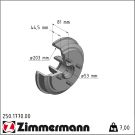Zimmermann Bremstrommel 250.1770.00