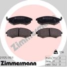 Zimmermann Bremsbelagsatz, Scheibenbremse 21725.170.1