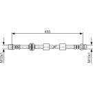 BOSCH Bremsschlauch 1 987 476 170