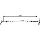 BOSCH Seilzug, Feststellbremse 1 987 482 636