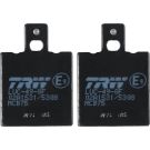 TRW Bremsbelagsatz, Scheibenbremse Organic Allround MCB75