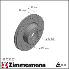 Bremsscheibe 150.1261.52 Bremsscheibe 150.1261.52