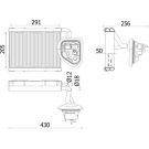 Verdampfer, Klimaanlage AE 159 000P Verdampfer, Klimaanlage AE 159 000P