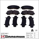 Zimmermann Bremsbelagsatz, Scheibenbremse 22117.160.1