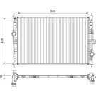 Kühler, Motorkühlung 701109