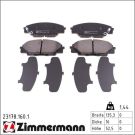 Zimmermann Bremsbelagsatz, Scheibenbremse 23178.160.1