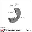 Zimmermann Bremstrommel Coat Z 600.1965.20