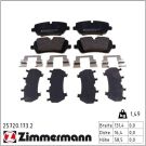 Zimmermann Bremsbelagsatz, Scheibenbremse 25720.173.2