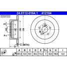 Bremsscheibe 24.0112-0164.1