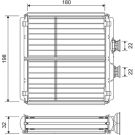 Valeo Wärmetauscher, Innenraumheizung 811508
