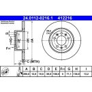 Bremsscheibe 24.0112-0216.1