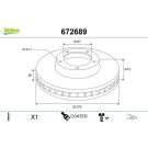 Bremsscheibe 672689