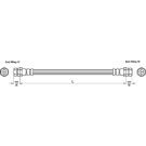 Metzger Bremsschlauch 4110244