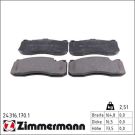 Zimmermann Bremsbelagsatz, Scheibenbremse 24316.170.1