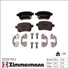 Zimmermann Bremsbelagsatz, Scheibenbremse 22220.170.2