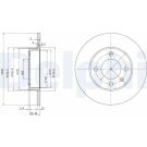 Bremsscheibe BG2117 Bremsscheibe BG2117