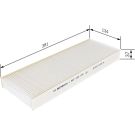BOSCH 1 987 432 150 Innenraumfilter