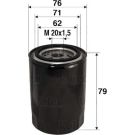 Valeo Ölfilter 586037