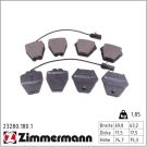 Zimmermann Bremsbelagsatz, Scheibenbremse 23280.180.1