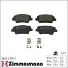 Bremsbelagsatz, Scheibenbremse 26642.155.2 Bremsbelagsatz, Scheibenbremse 26642.155.2