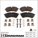 Zimmermann Bremsbelagsatz, Scheibenbremse 22147.210.2