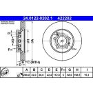 Bremsscheibe 24.0122-0202.1