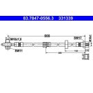 Bremsschlauch 83.7847-0556.3