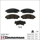 Bremsbelagsatz, Scheibenbremse 26209.180.1 Bremsbelagsatz, Scheibenbremse 26209.180.1