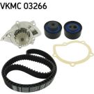 SKF Wasserpumpe + Zahnriemensatz VKMC 03266