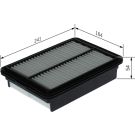 Luftfilter F 026 400 766 Luftfilter F 026 400 766