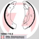 Zimmermann Bremsbackensatz 10990.118.8 Zimmermann Bremsbackensatz 10990.118.8