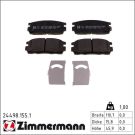 Zimmermann Bremsbelagsatz, Scheibenbremse 24498.155.1