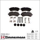Zimmermann Bremsbelagsatz, Scheibenbremse 29200.205.2