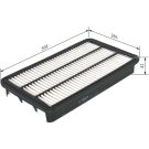 BOSCH 1 987 429 151 Luftfilter BOSCH 1 987 429 151 Luftfilter