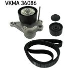 SKF Keilrippenriemensatz VKMA 36086