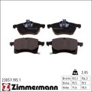 Zimmermann Bremsbelagsatz, Scheibenbremse 23057.195.1